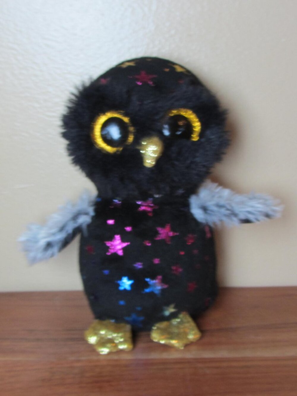 plush TY beanie baby boos Hyde owl 2019 (W6785)